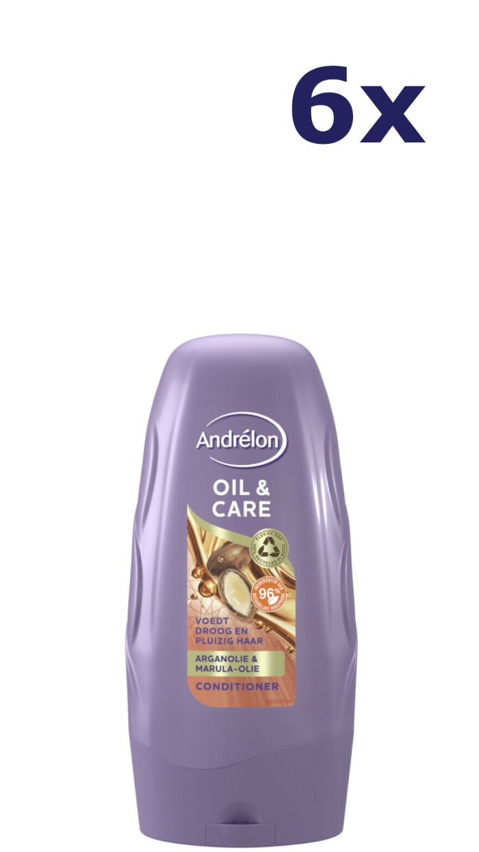 6x Andrelon Conditioner - Oil & Care 250 ml