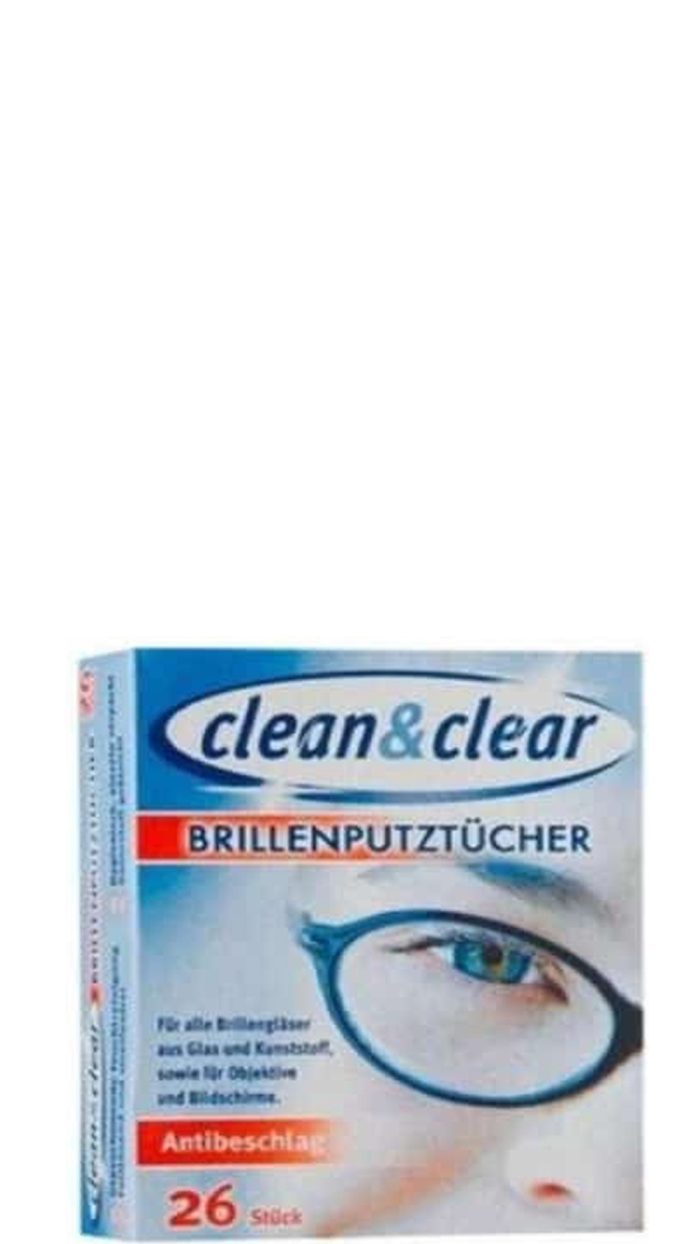 12x Clean & Clear 26x brillendoekjes