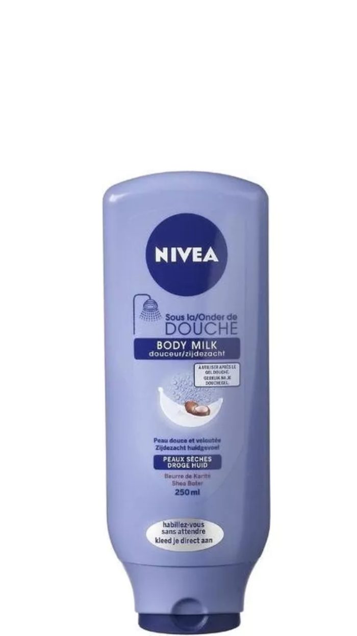 Nivea Bodymelk Onder De Douche Zijdezacht 250Ml