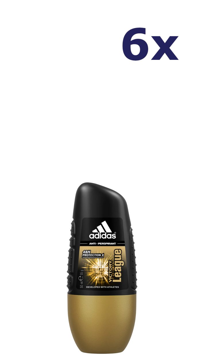 6x Adidas Deo Roller Victory League 50ml