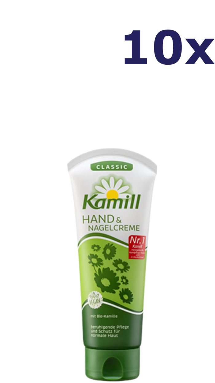 10 xKamill Hand & Nagel Creme 100ml Classic