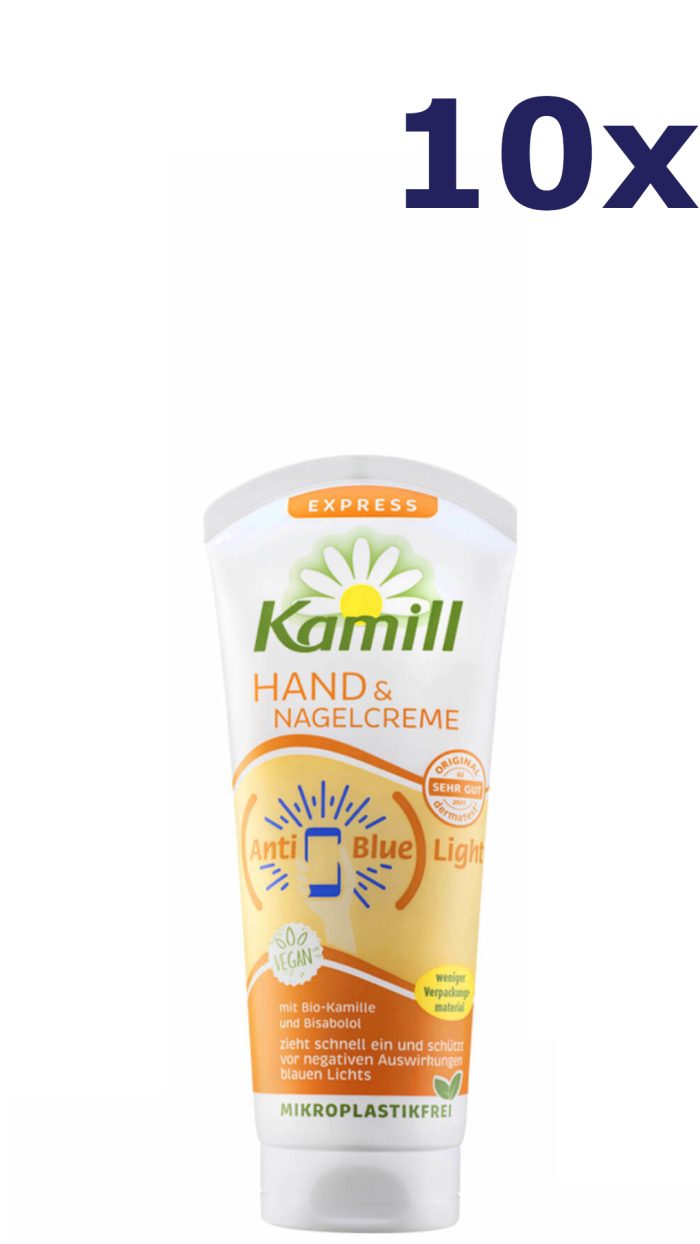 10x Kamill Hand & Nagel Creme 100ml Tube Express